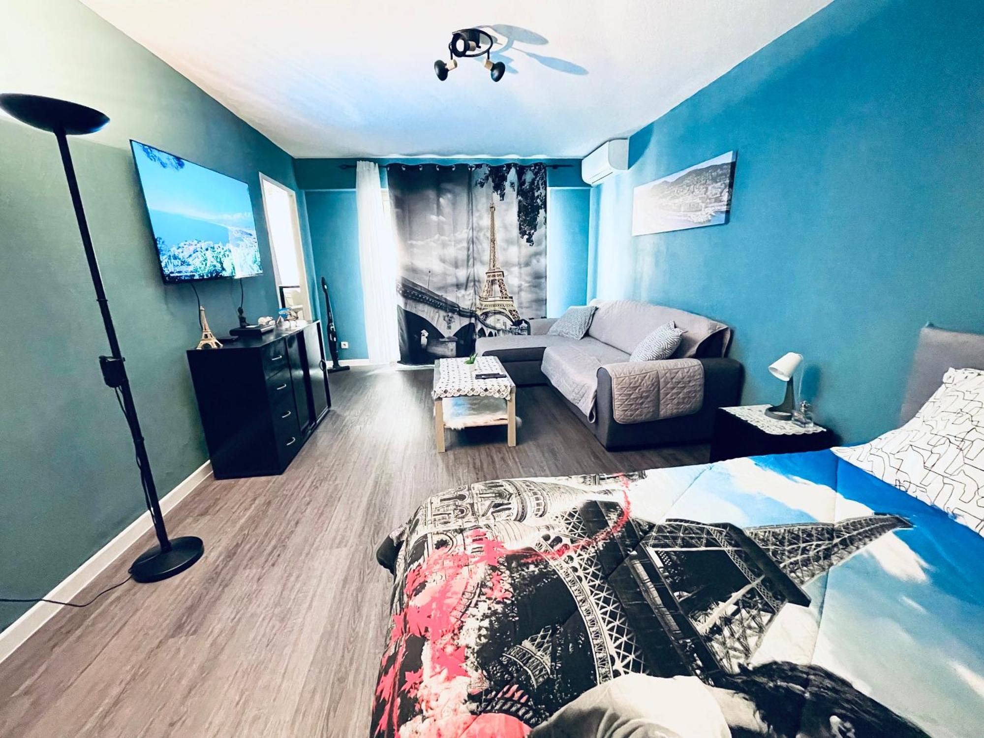 Confortable Studio A Nice Centre Cote Plage Bel Terrasse Paddle المظهر الخارجي الصورة