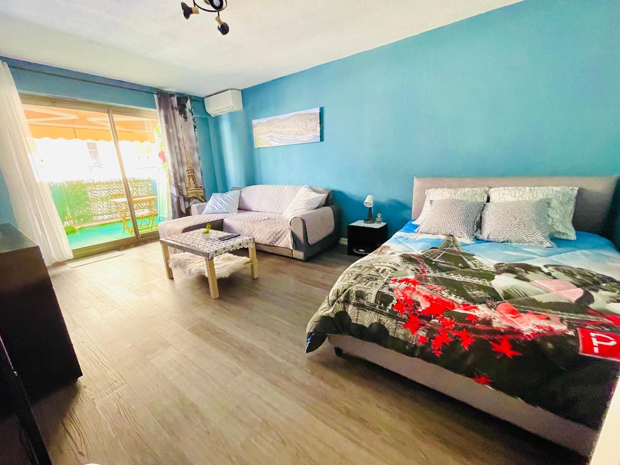 Confortable Studio A Nice Centre Cote Plage Bel Terrasse Paddle المظهر الخارجي الصورة