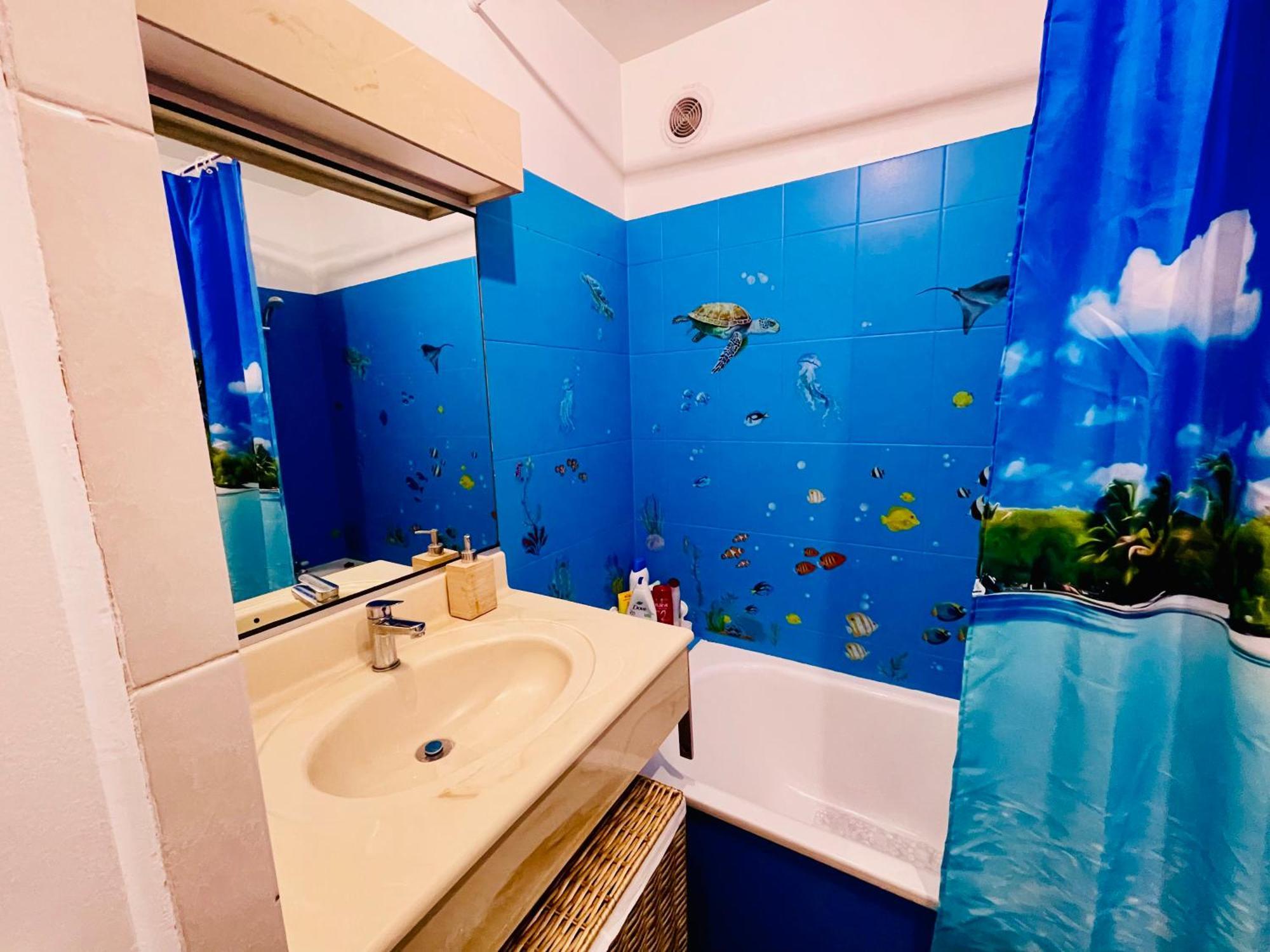 Confortable Studio A Nice Centre Cote Plage Bel Terrasse Paddle المظهر الخارجي الصورة