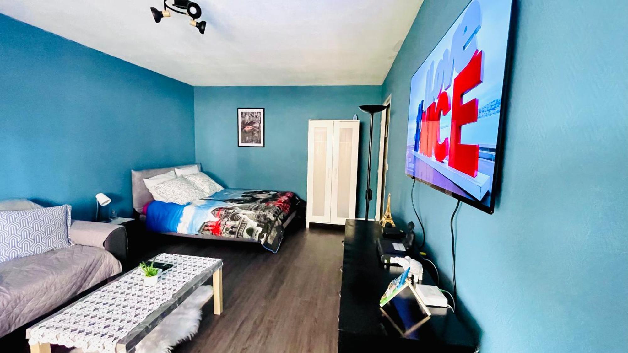 Confortable Studio A Nice Centre Cote Plage Bel Terrasse Paddle المظهر الخارجي الصورة
